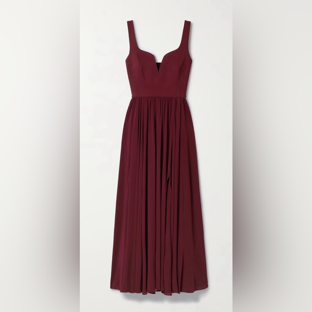 La Ligne Carey Dress in Burgundy size XS